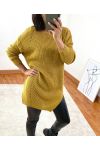 PULLOVER LONG 953 MUSTARD