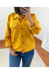 BUTTON SHIRT 9690 MUSTARD