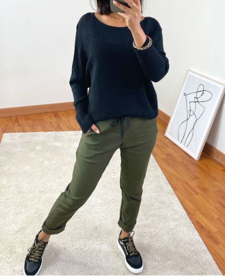 BROEK 1155 MILITARY GREEN