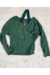 SWEATER LACE EFFECT 2 IN 1 9739 MILITARY GREEN