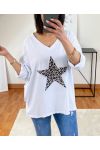 T-SHIRTS ETOILE MOTIEF LEOPARD 9648 WIT