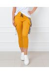 PACK 5 PANTALONS S-M-L-XL-XXL P022 MOUTARDE