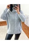 PULLOVER DOLCEVITA A100 GRIGIO