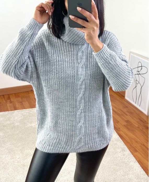 PULLOVER DOLCEVITA A100 GRIGIO