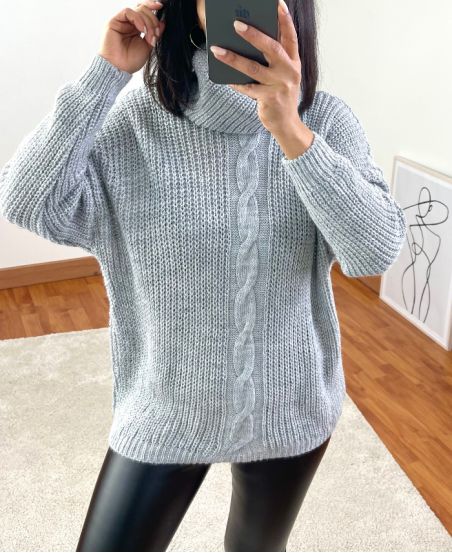 PULLOVER DOLCEVITA A100 GRIGIO