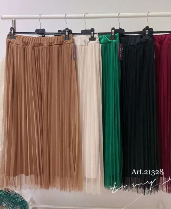 LONG SKIRT CAMEL 21328