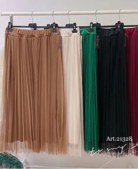 LONG SKIRT CAMEL 21328