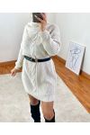 LANGE TWISTED SWEATER 1020 BEIGE