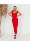 JUMPSUIT TROUSERS 1083 RED