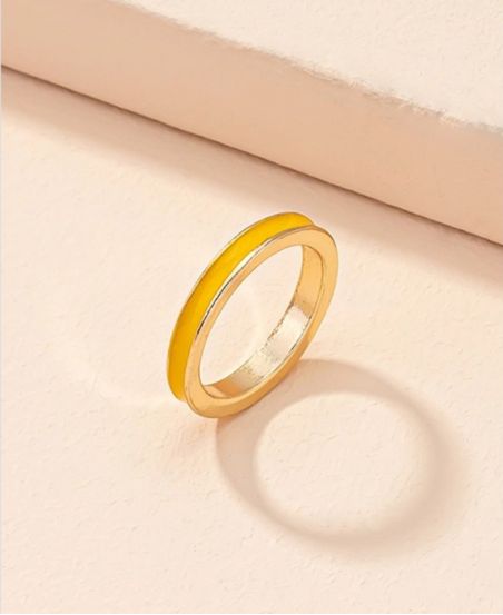 BAGUE 1186 JAUNE