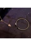 GOLD COLOR TRIANGLE JEWELRY SETS
