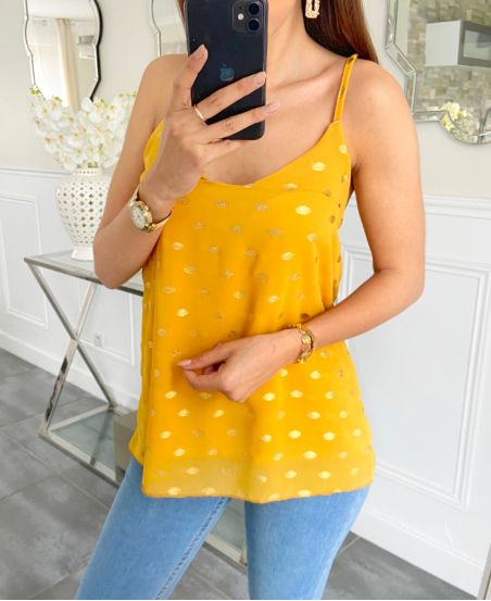 STRAPPY TOP 9409 MUSTARD