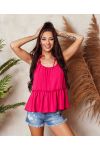 TOP CON TIRANTES 21101 FUSHIA