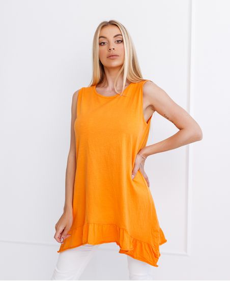 LONG TOP 6641 ORANGE