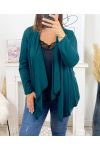 PLUS SIZE CASCADE VEST 18130 MILITARY GREEN