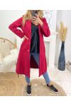 CAPPOTTO LUNGO CHIC B3431 ROSSO