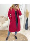 CHIC LONG COAT B3431 RED